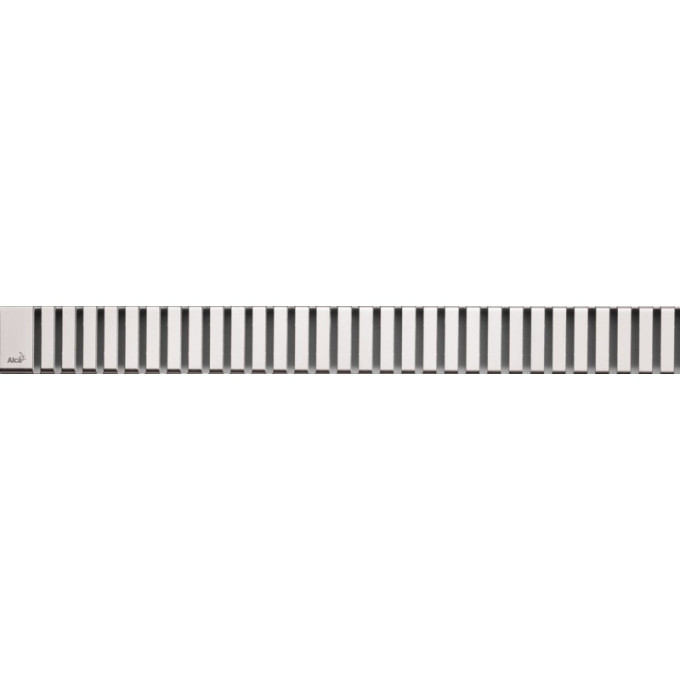 Решетка ALCAPLAST LINE-750L для водоотводящих желобов (APZ1, APZ4, APZ12) дизайн LINE